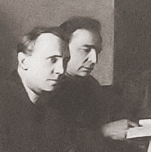 Татаринов Владимир Николаевич (1879-1966) (слева М.А. Чехов)
